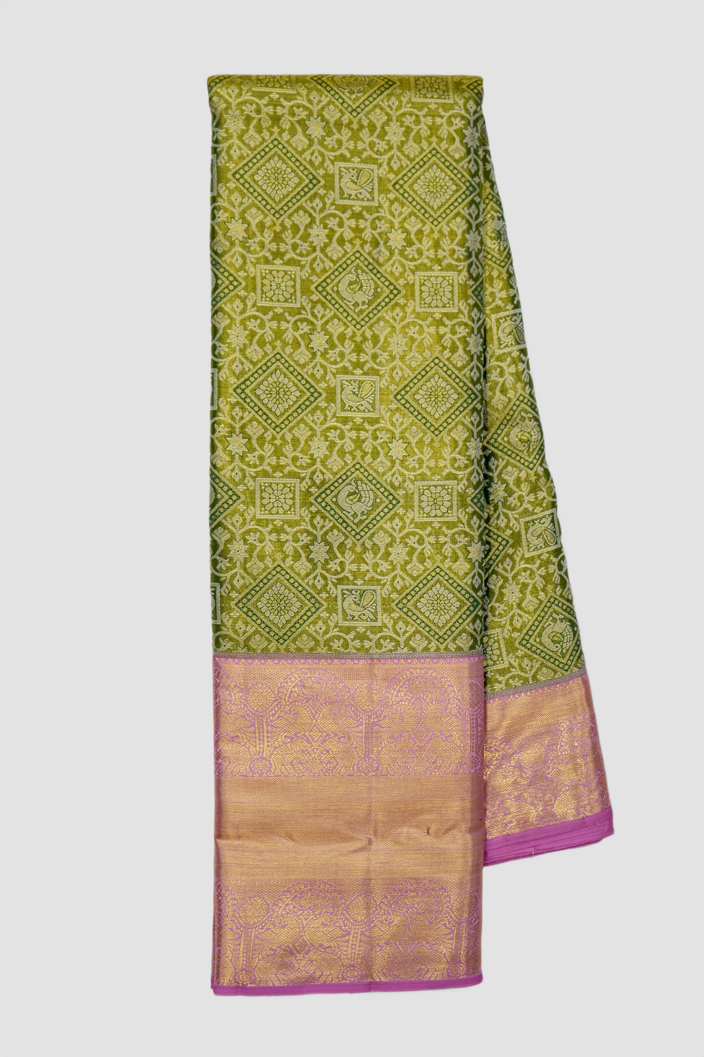 Semi Silk- Bottle Green