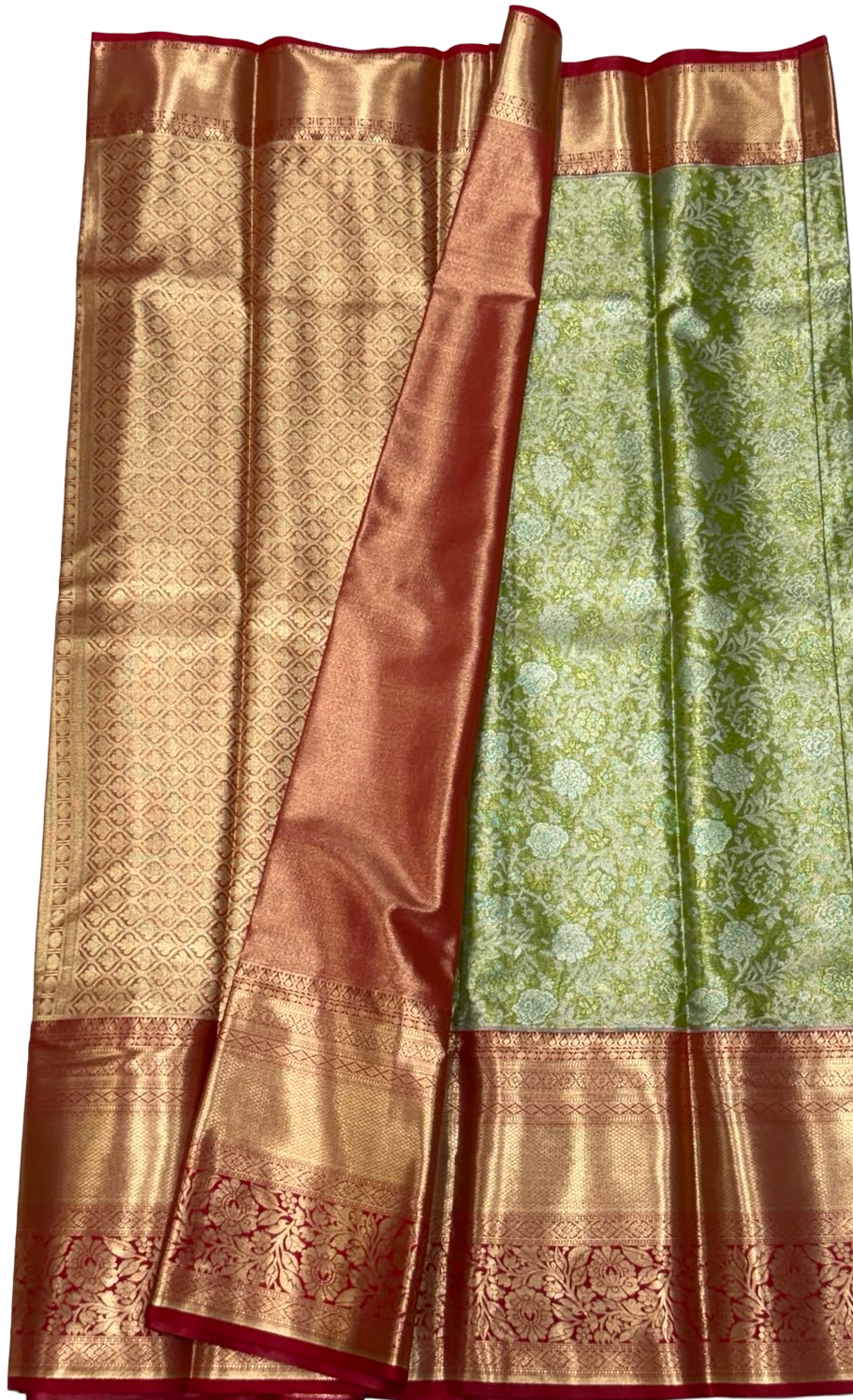 Imitation Silk - Pista Green