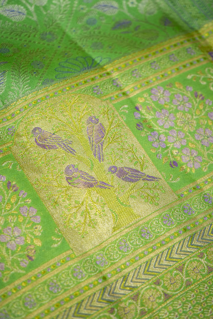 Pure Silk - Lime Green