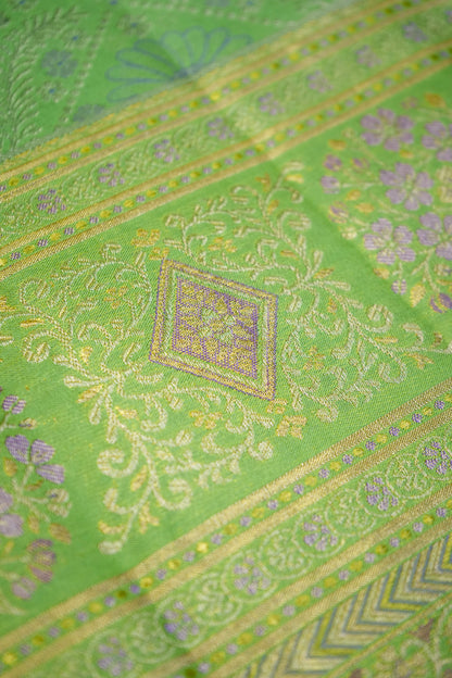 Pure Silk - Lime Green