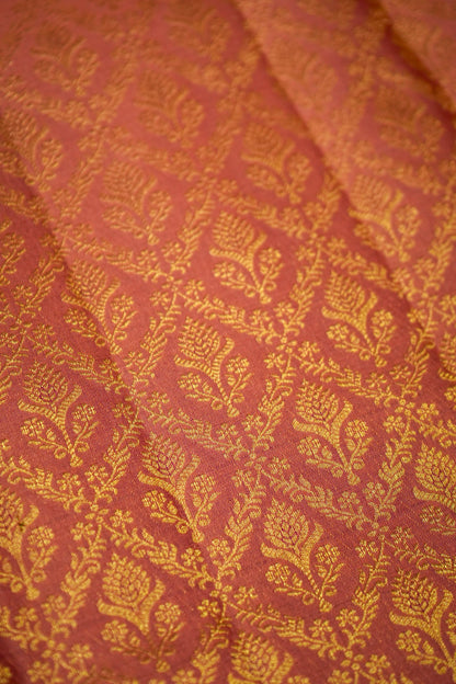 Pure Silk - Reddish Peach