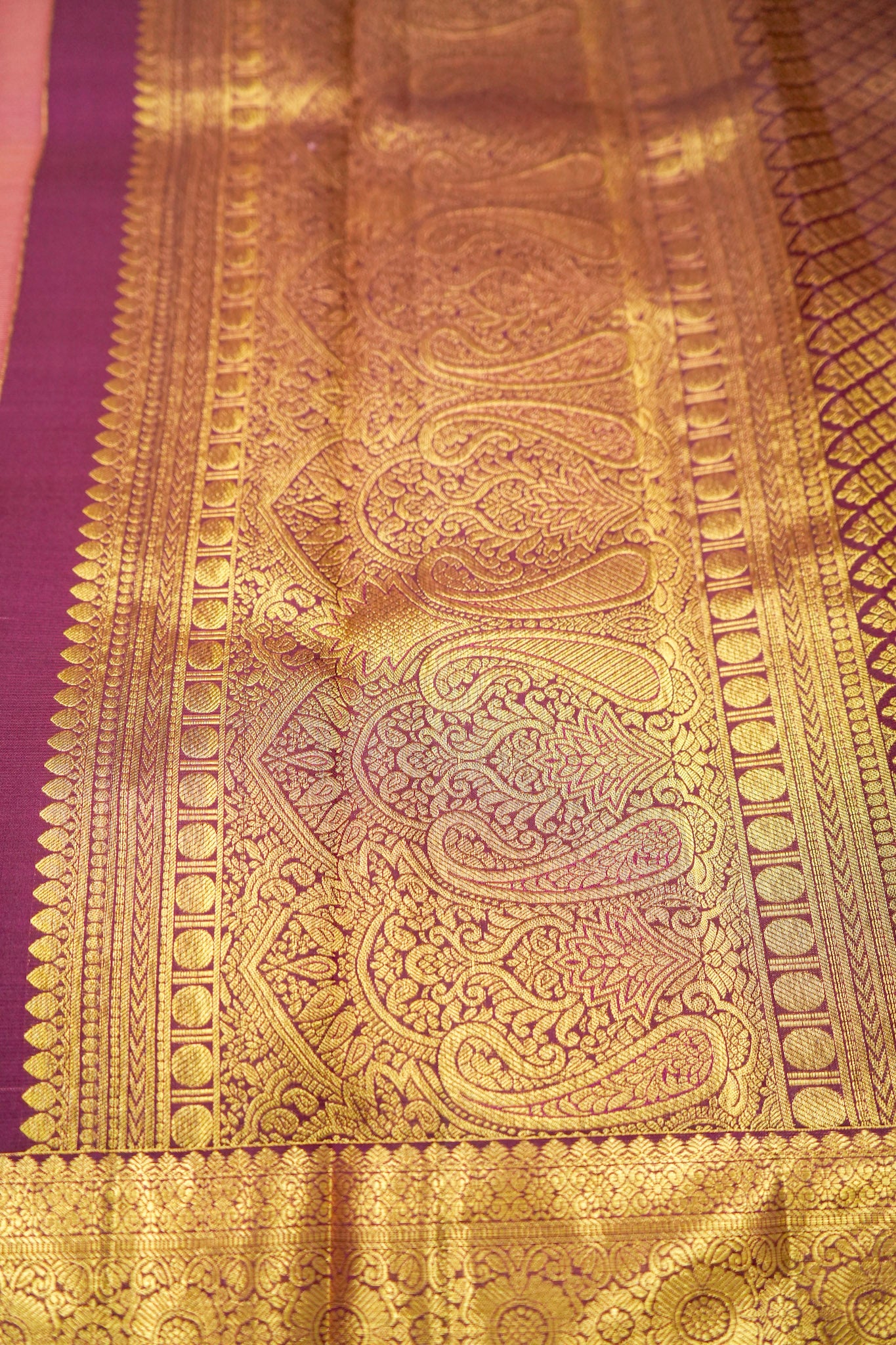 Pure Silk - Reddish Peach
