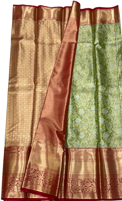 Imitation Silk - Pista Green