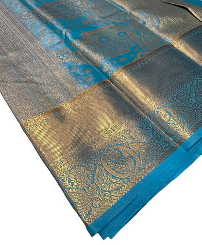 Imitation Silk -Blue