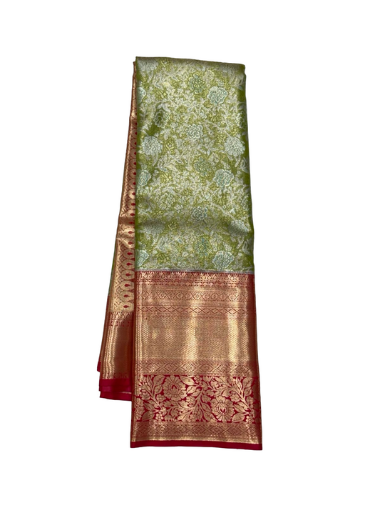 Imitation Silk - Pista Green
