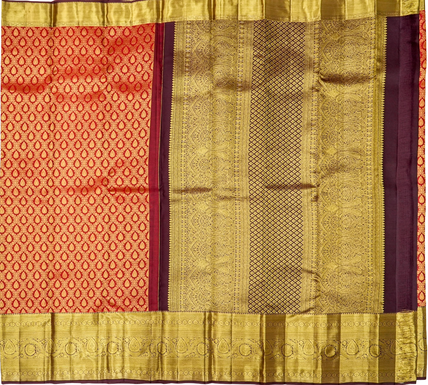 Pure Silk - Maroon