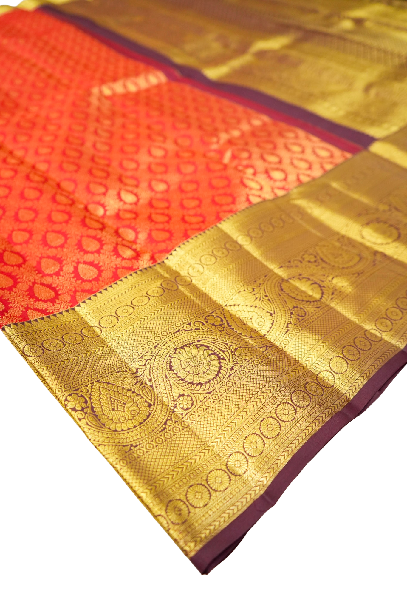 Pure Silk - Maroon