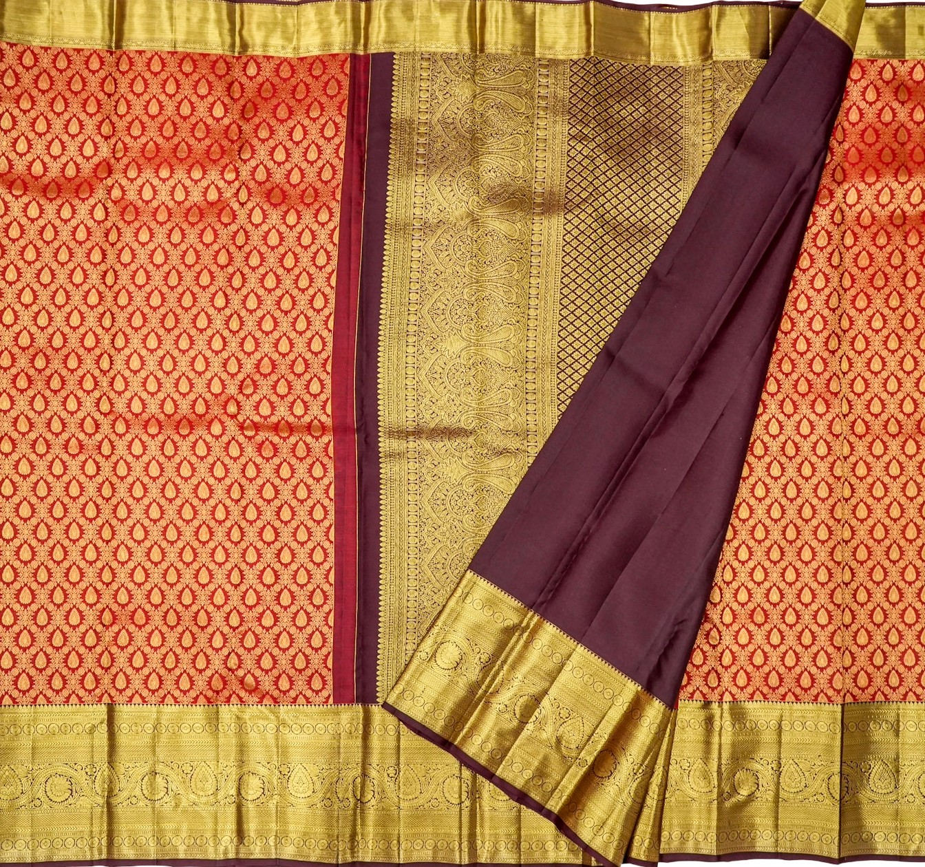 Pure Silk - Maroon