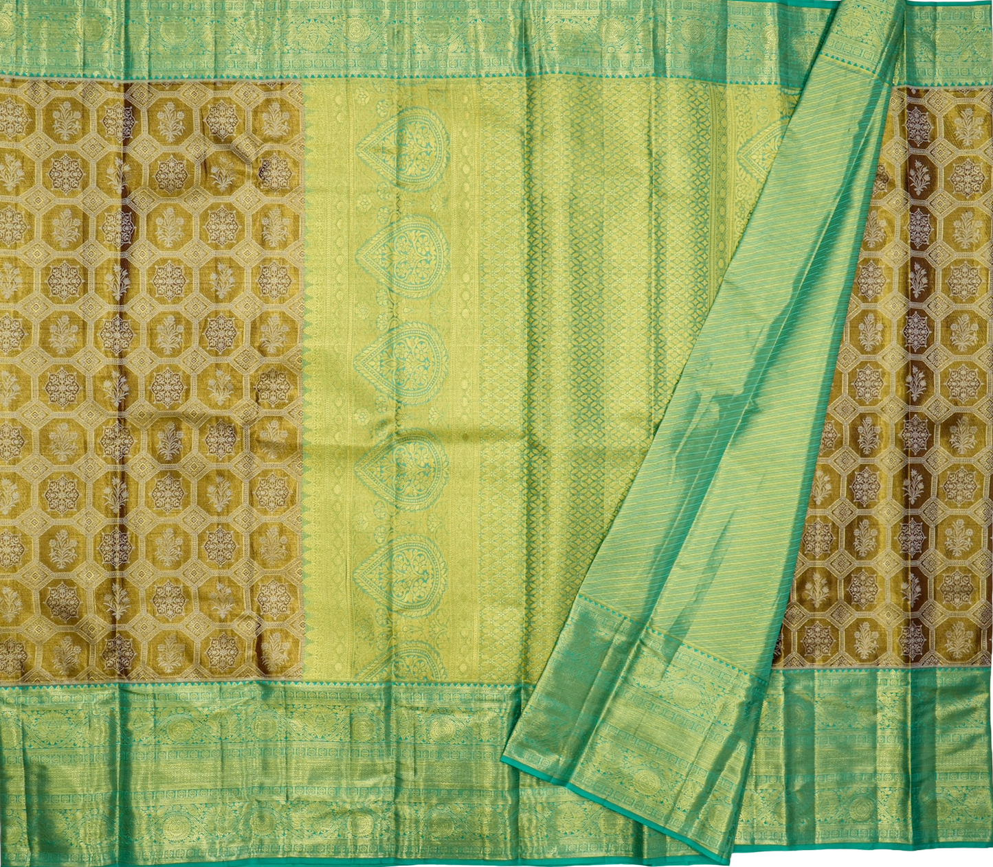 Semi Silk- Bottle Green
