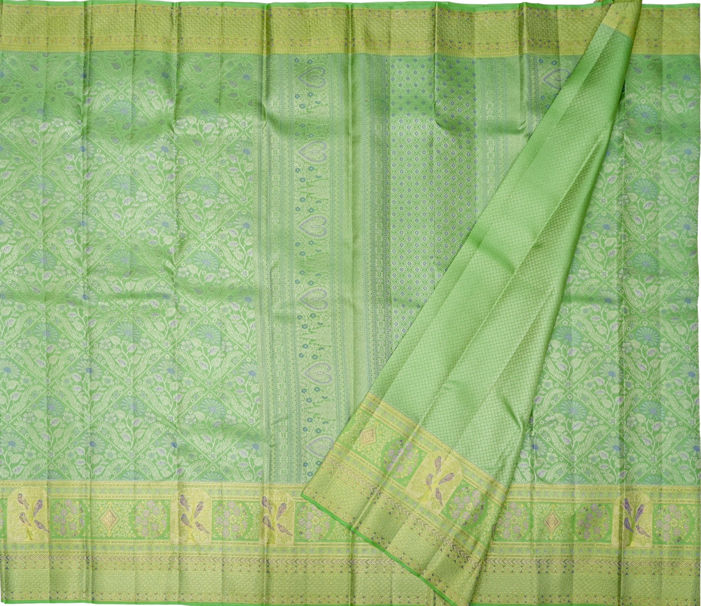 Pure Silk - Lime Green