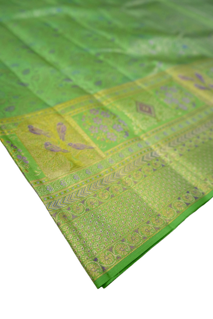 Pure Silk - Lime Green