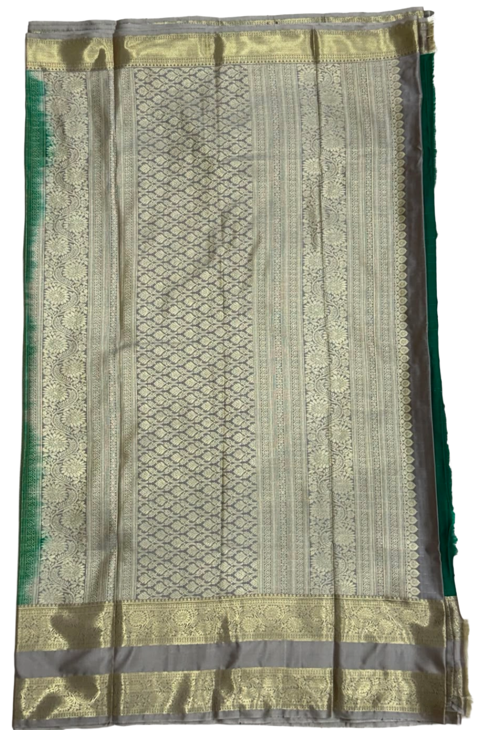 Imitation Silk -Bottle Green