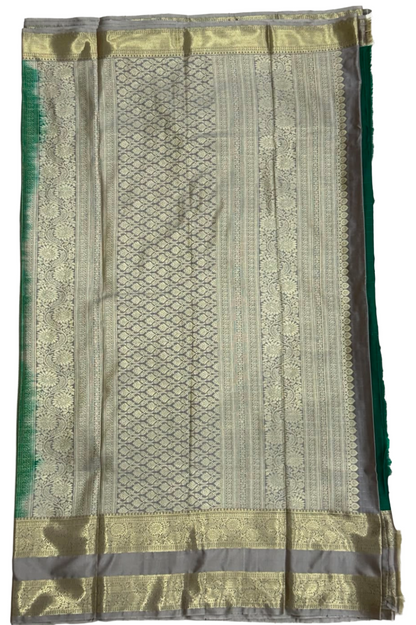 Imitation Silk -Bottle Green