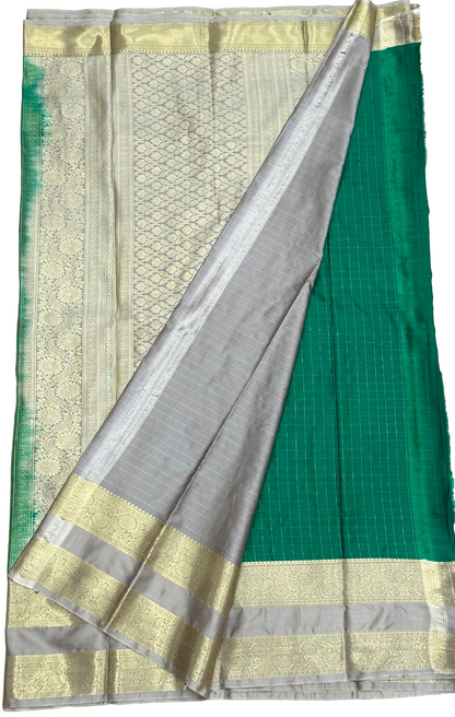 Imitation Silk -Bottle Green