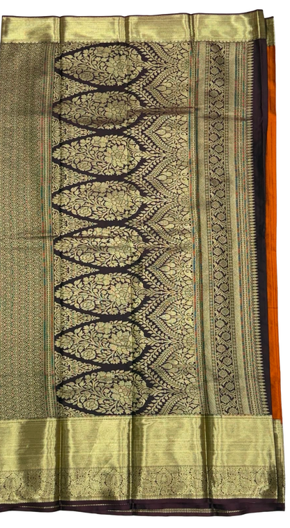Imitation Silk - Rust Orange
